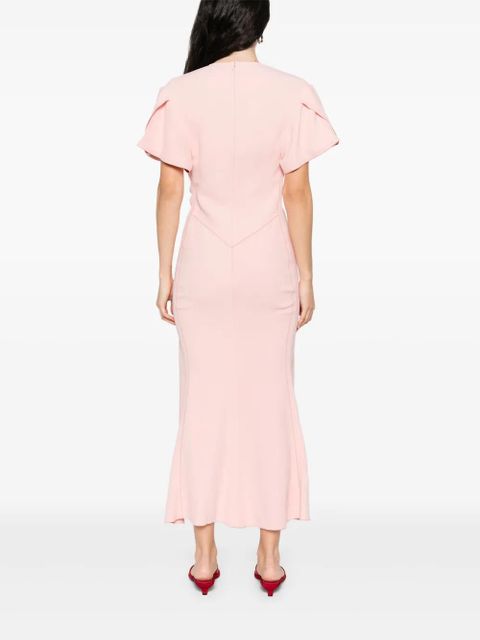 Victoria Beckham gathered dress - Pink