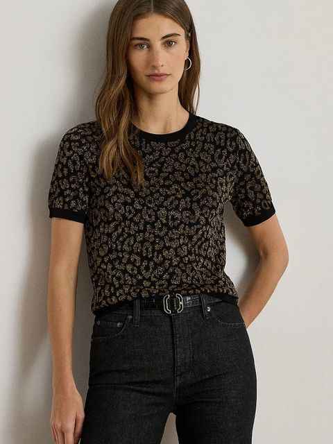 Lauren Ralph Lauren sweter damski kolor czarny lekki 200979660 - zdjęcie produktu nr 1