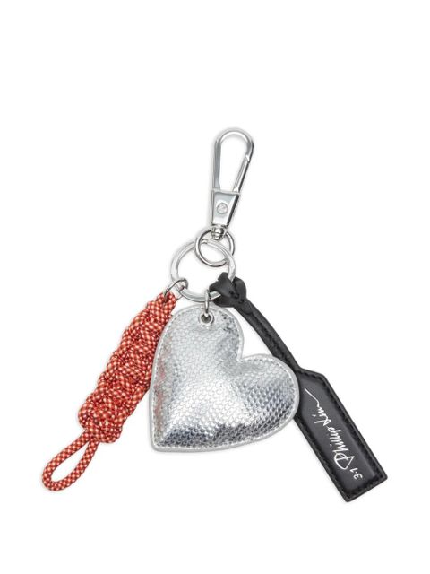 3.1 Phillip Lim heart braid keyring - Silver - zdjęcie produktu nr 1