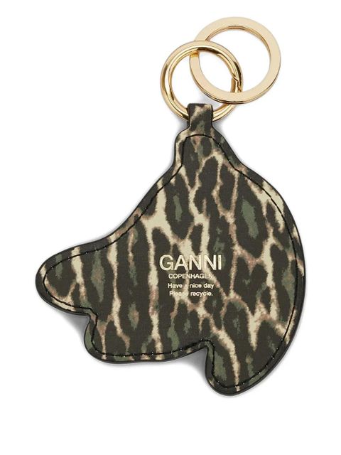 GANNI banana appliqué keyring - Yellow - zdjęcie produktu nr 2