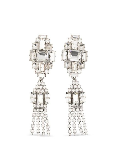 Alessandra Rich tassel bijoux earrings - Silver - zdjęcie produktu nr 1