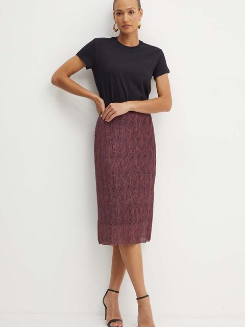 Patrizia Pepe t-shirt bawełniany kolor czarny - zdjęcie produktu nr 2