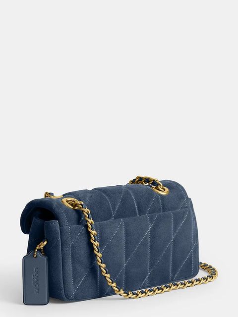 Coach torebka zamszowa Tabby