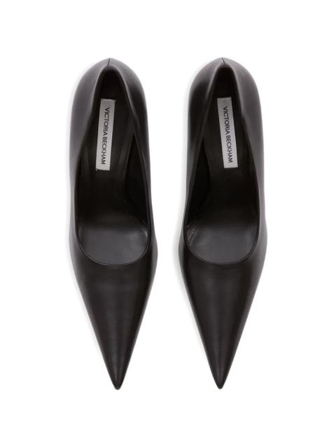 Victoria Beckham stiletto leather pumps - Black
