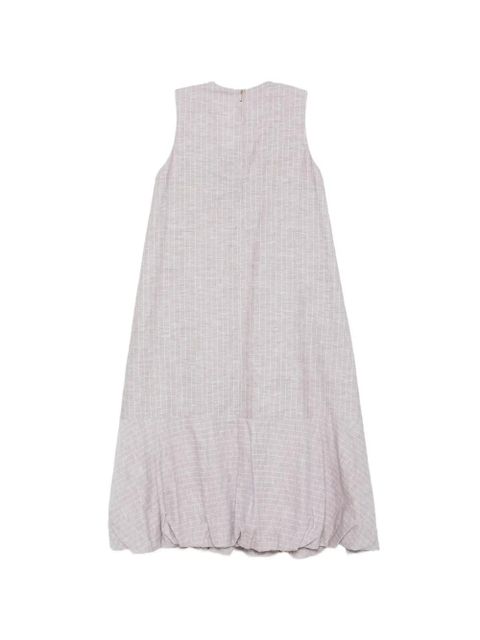 Max Mara striped mini dress - Neutrals - zdjęcie produktu nr 2
