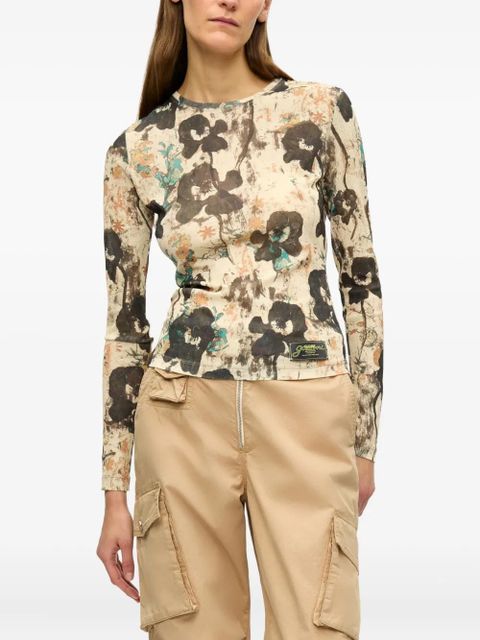 GANNI organic-cotton cargo trousers - Neutrals