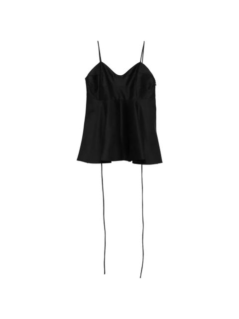 Róhe bustier peplum top - Black - zdjęcie produktu nr 1