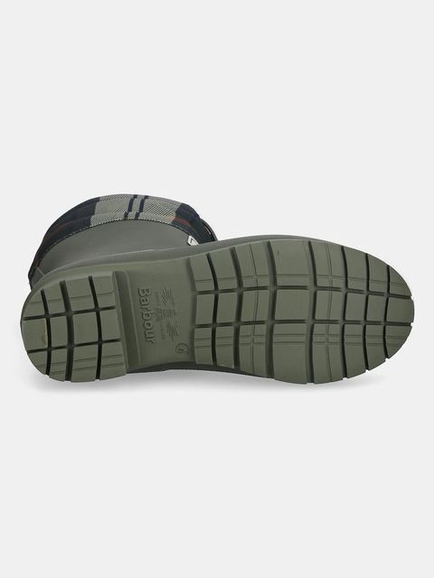 Barbour kalosze Mowbray damskie kolor zielony LRF0122OL52