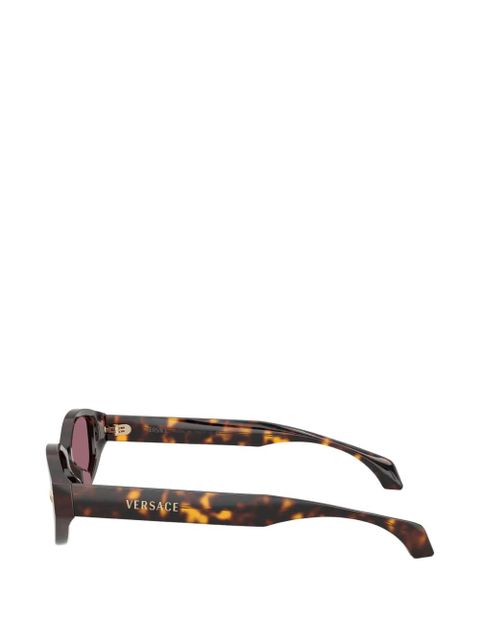 Versace Eyewear cat-eye sunglasses - Brown
