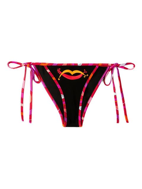 PUCCI embroidered bikini brief - Black - zdjęcie produktu nr 1