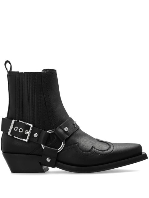GANNI Western chelsea boots - Black - zdjęcie produktu nr 1