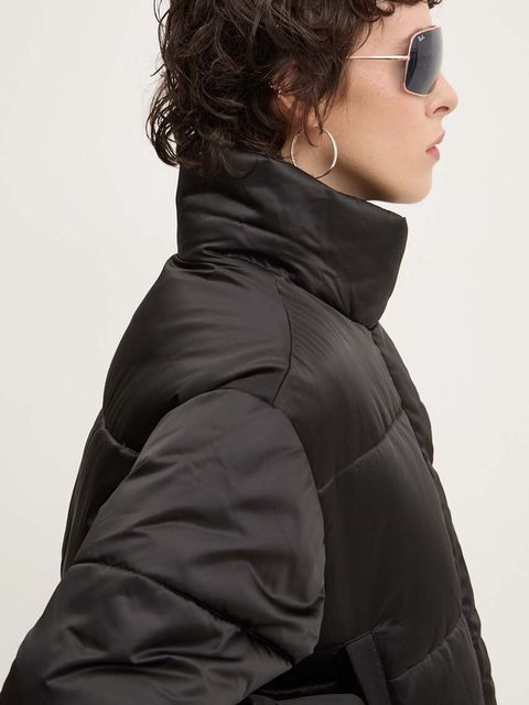 Tommy Jeans kurtka damska kolor czarny zimowa DW0DW18292