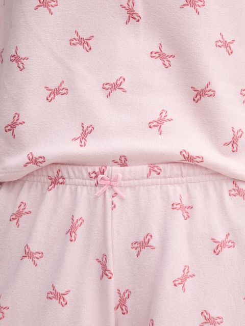 Hollister Co. piżama damska kolor różowy KI346-5099-629