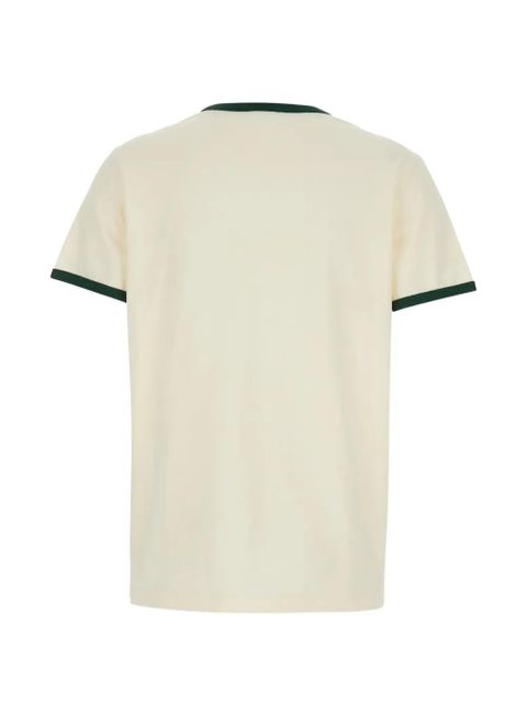 Moncler logo-print crew-neck T-shirt - White - zdjęcie produktu nr 2