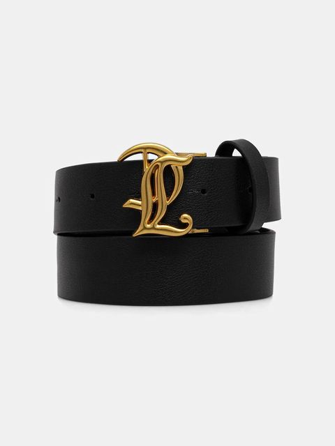 Juicy Couture pasek skórzany JC damski kolor czarny WIJJ98537WL7 - zdjęcie produktu nr 1