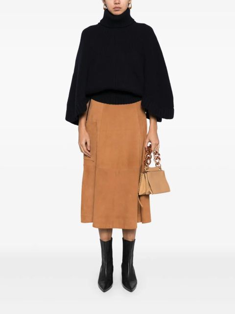 Chloé Short Turtleneck jumper - Blue - zdjęcie produktu nr 2