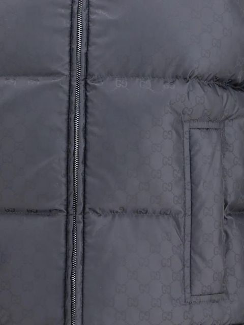 Gucci reversible hooded jacket - Grey