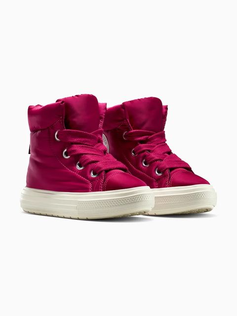 Converse śniegowce Chuck Taylor All Star Elements Boot kolor czerwony A14274C - zdjęcie produktu nr 2
