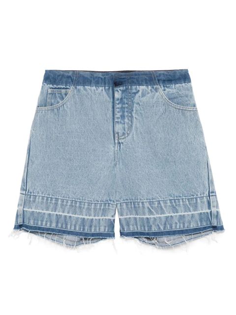 Christopher Esber Deconstruct denim shorts - Blue - zdjęcie produktu nr 1