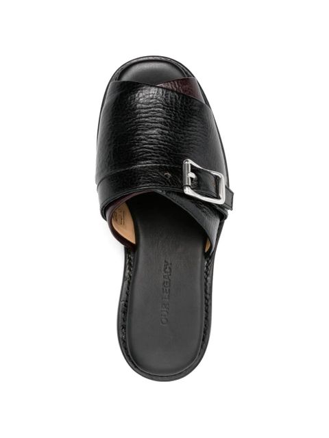 OUR LEGACY Ginza buckle-detail sandals - Black