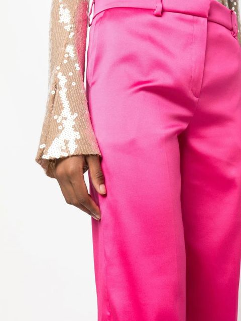 Magda Butrym two-pocket flared tailored trousers - Pink