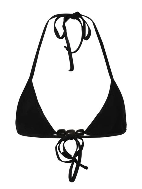 Christopher Esber Crystal bikini top - Black - zdjęcie produktu nr 2