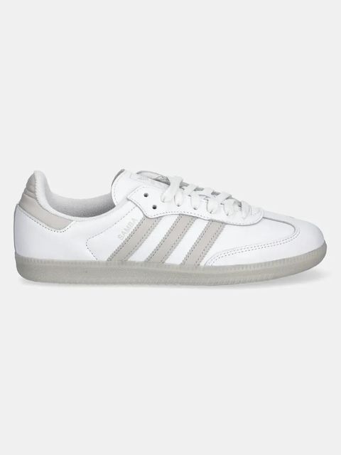 adidas Originals sneakersy skórzane Samba OG kolor biały JI3206 - zdjęcie produktu nr 2