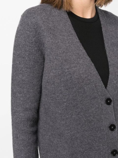Jil Sander V-neck wool cardigan - Grey