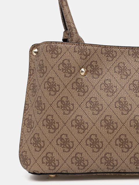 Guess torebka MERIDIAN kolor brązowy HWSG69 74090