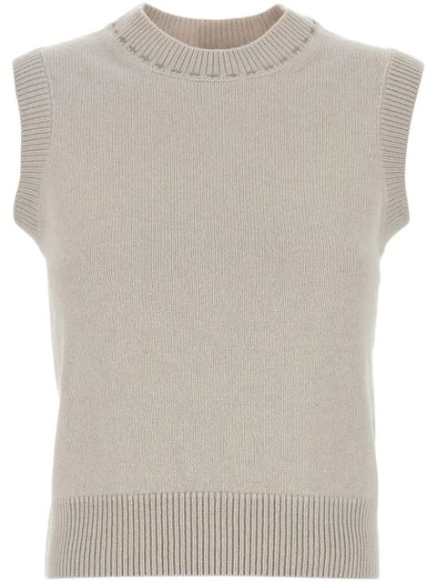 FENDI ribbed vest - Grey - zdjęcie produktu nr 1