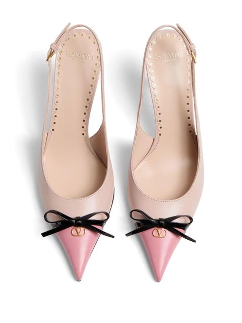 Valentino Garavani 80mm Bepointy slingback pumps - Pink - zdjęcie produktu nr 2