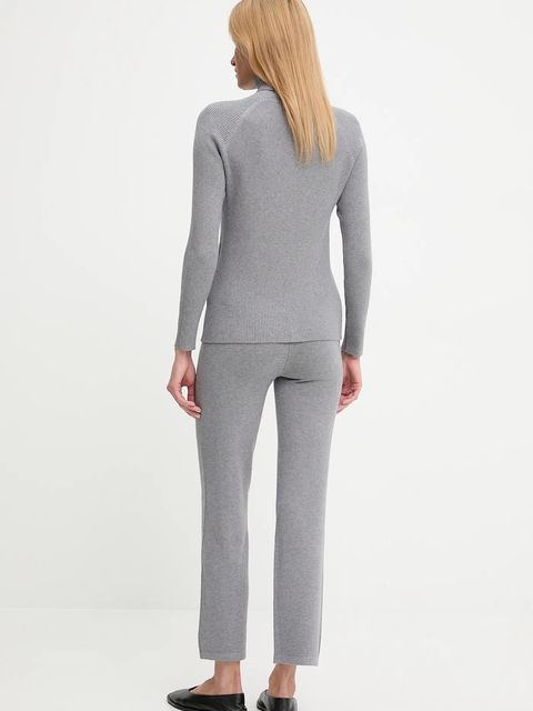 Answear.LAB komplet z domieszką kaszmiru kolor szary