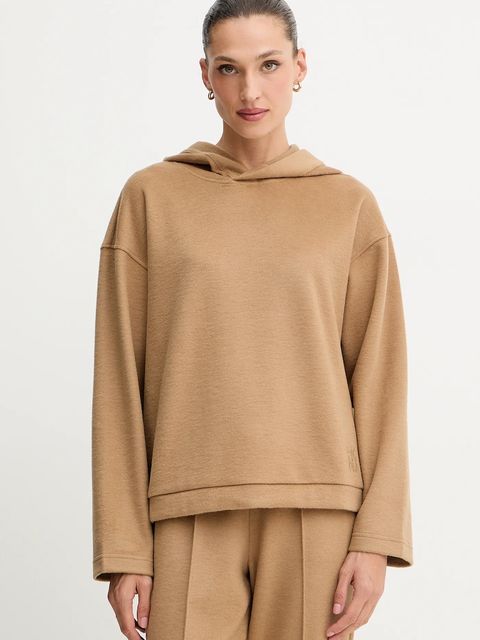 Weekend Max Mara bluza z dodatkiem wełny OSCURI - zdjęcie produktu nr 1