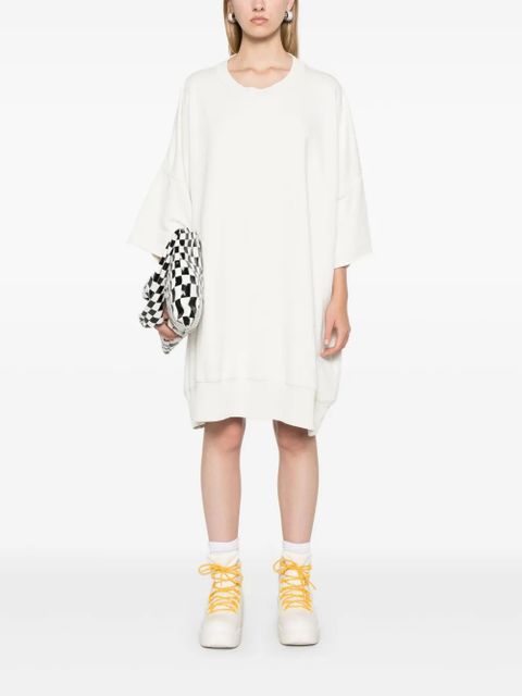 MM6 Maison Margiela sweatshirt dress - White - zdjęcie produktu nr 2