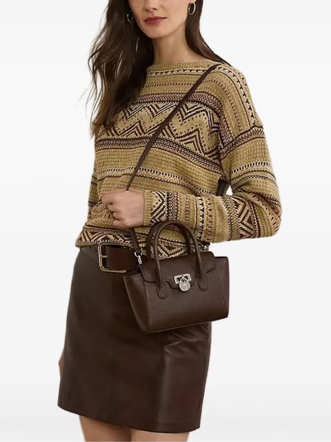 Lauren Ralph Lauren small Tanner satchel bag - Brown - zdjęcie produktu nr 2