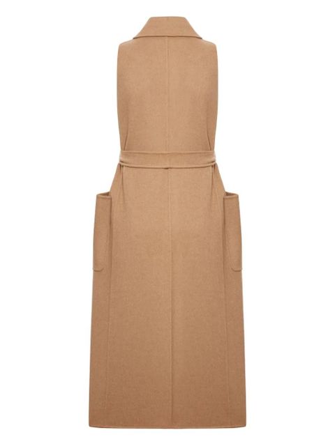 Max Mara belted patch-pocket coat - Brown - zdjęcie produktu nr 2