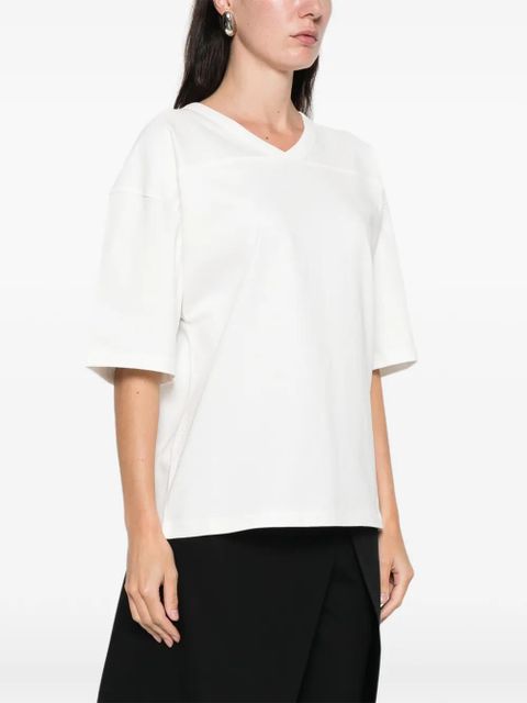 St. Agni Match Tee V-neck short-sleeve T-shirt - White