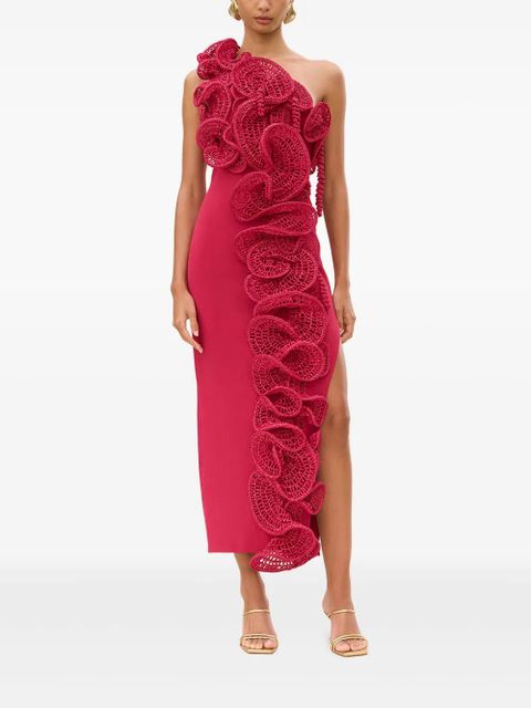 Cult Gaia Arri knitted gown - Pink - zdjęcie produktu nr 1
