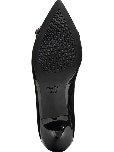 Geox szpilki skórzane D KLEOPY kolor czarny D56YBD 00066 C9999