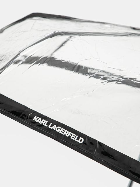 Karl Lagerfeld parasol K/ESSENTIAL kolor biały A1W50058 - zdjęcie produktu nr 2