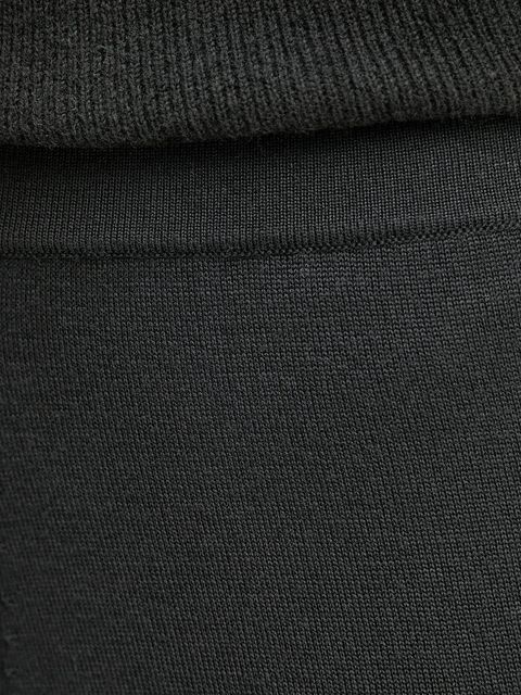 Liviana Conti spodnie wełniane kolor czarny szerokie high waist CNTA16