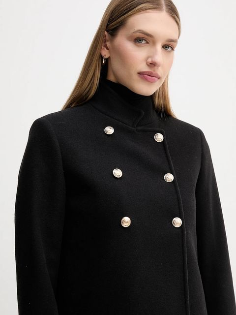 Gaudi płaszcz kolor czarny 521BD35018