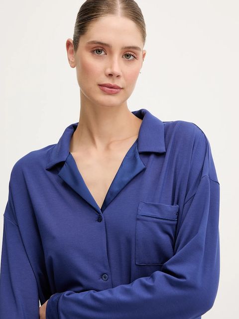 BOSS koszula piżamowa BOSS Sheen_Shirt