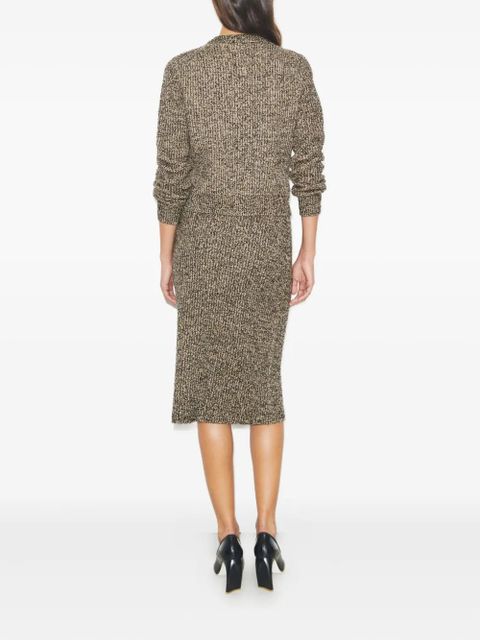 Tory Burch tweed pocket cardigan - Neutrals - zdjęcie produktu nr 2