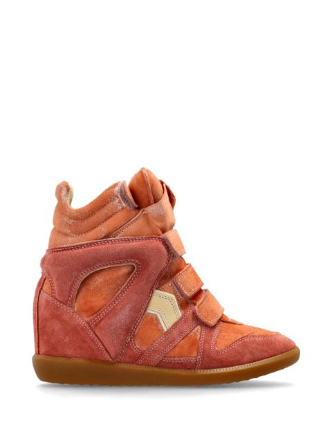 ISABEL MARANT Balskee wedge sneakers - Orange - zdjęcie produktu nr 1