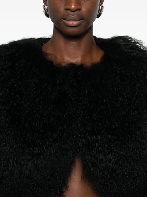 ducie Becca shearling jacket - Black