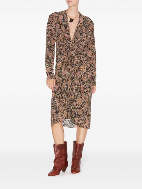 MARANT ÉTOILE Zeliha dress - Black - zdjęcie produktu nr 2