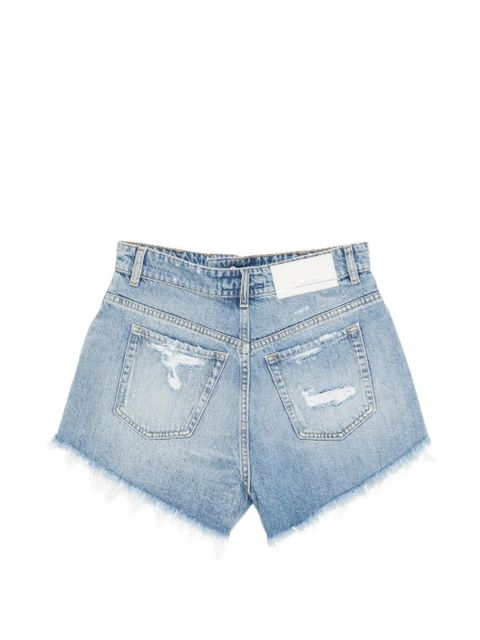 PINKO distressed frayed shorts - Blue - zdjęcie produktu nr 2