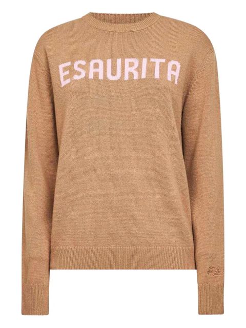 MC2 Saint Barth jacquard crew-neck sweater - Neutrals - zdjęcie produktu nr 1