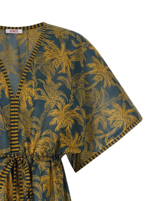 ERES Péninsule short-sleeve mini dress - Blue